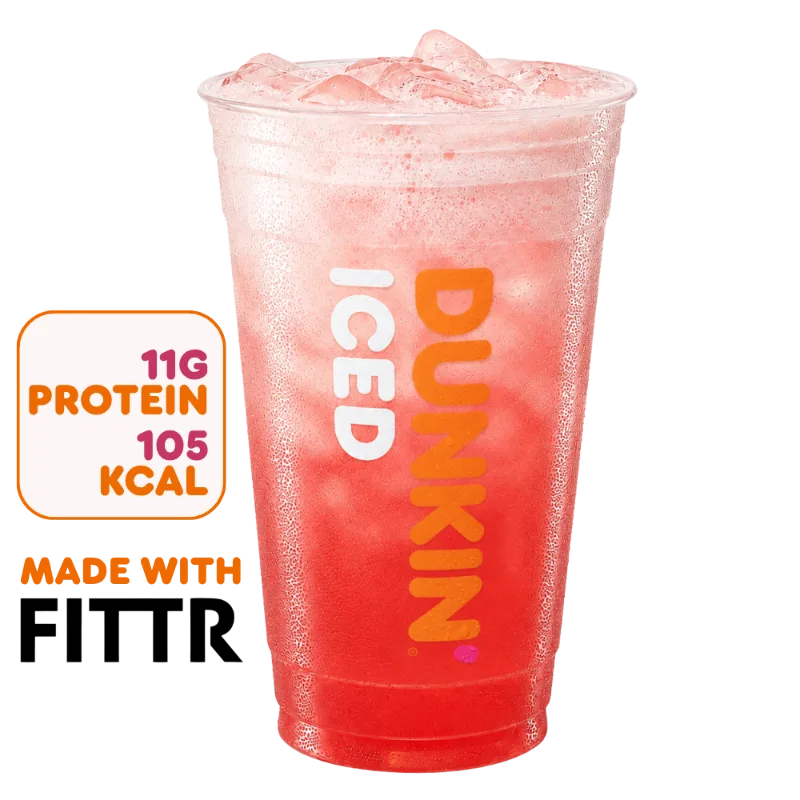 Strawberry Dragonfruit Protein Refresher