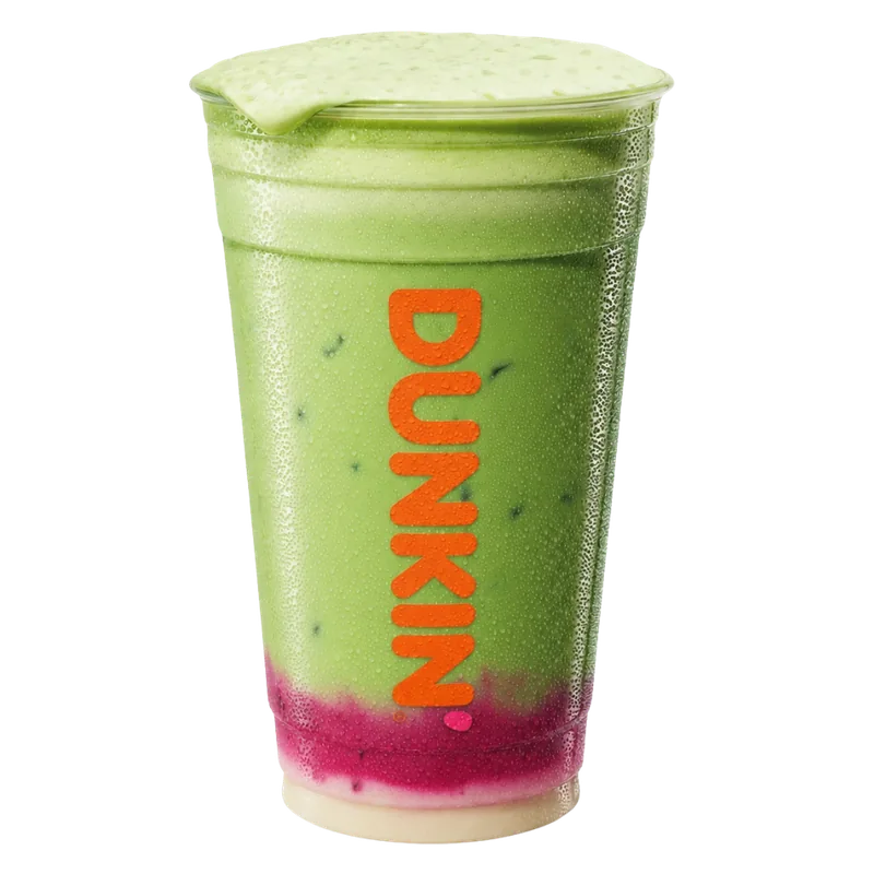 White Dragonfruit Iced Matcha